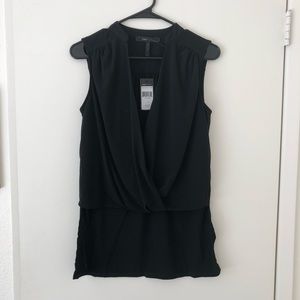 NWT BCBGMaxazria black blouse